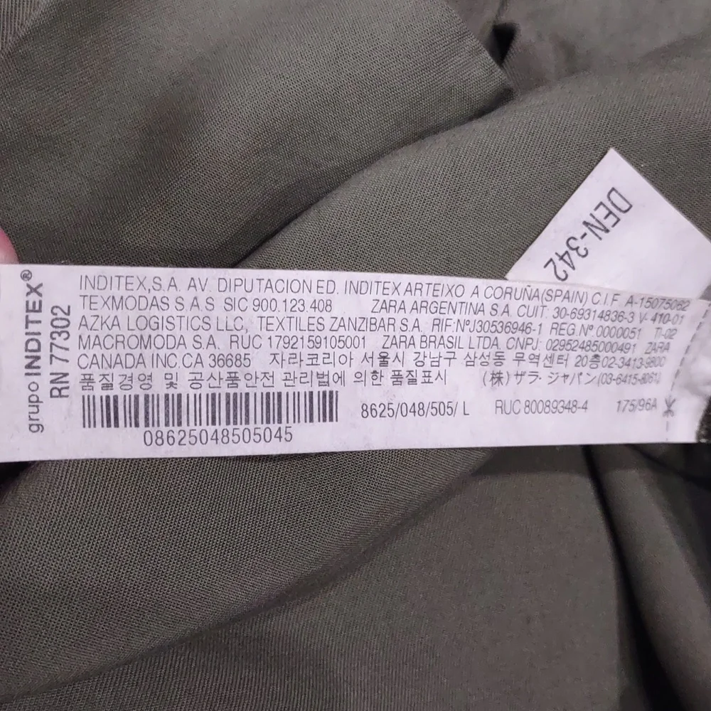 ZARA SRPLS LONG SLEEVE SHIRT. - Picture 8 of 17